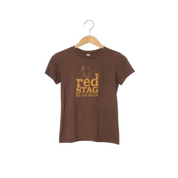 Red Stag by Jim Beam Women’s Graphic Tee Shirt SZ S – Short Sleeve Tultex Blend - Picture 2 of 6